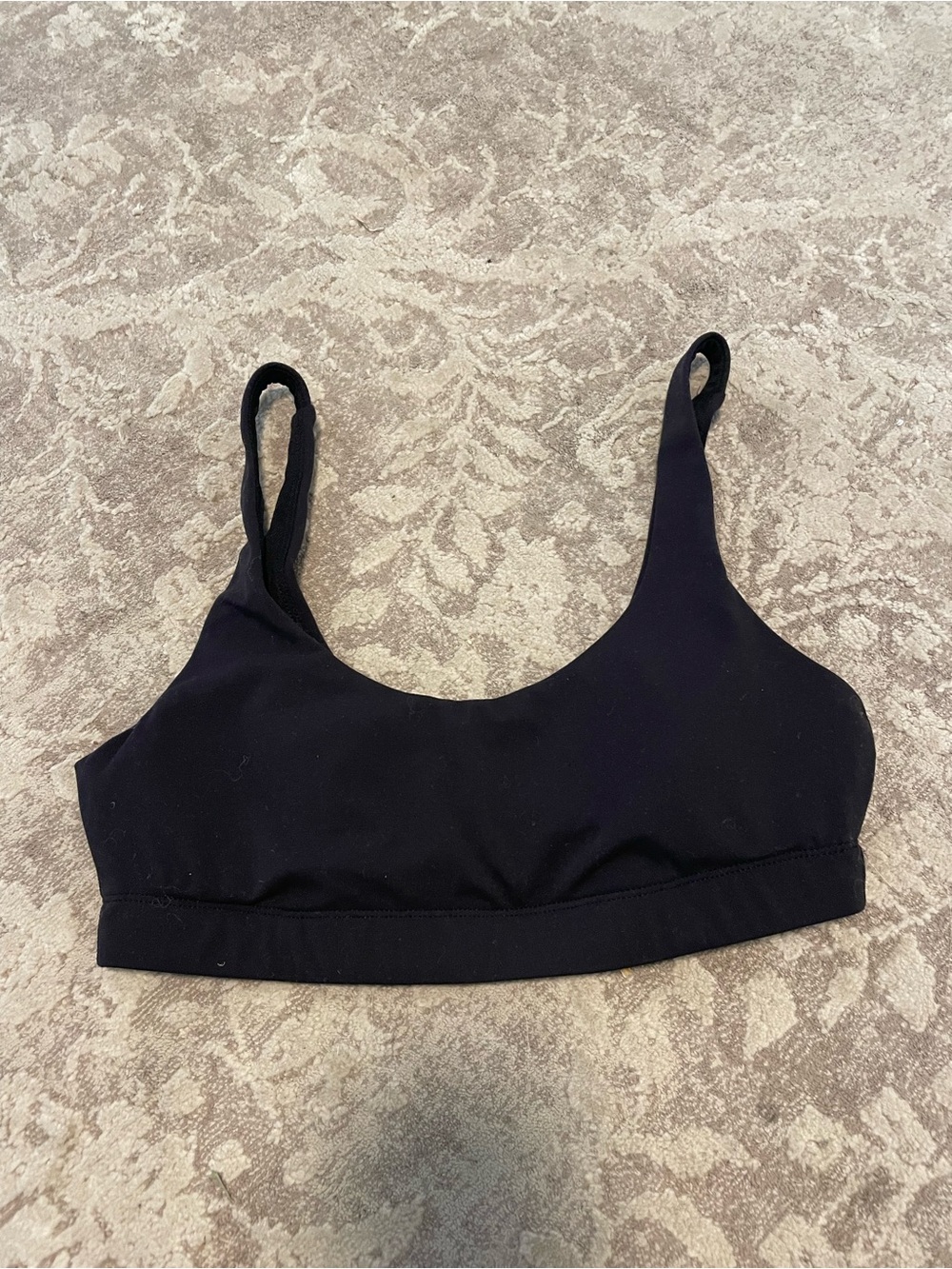 Vuori Black Sports Bra - Size Small